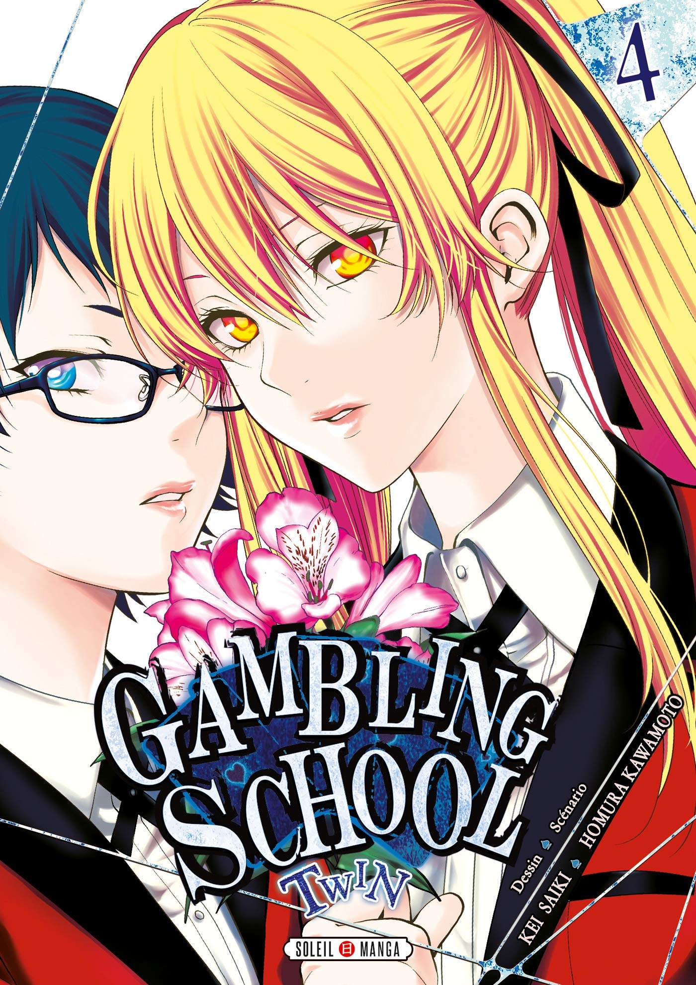 jaquette livre Gambling School Twin T04