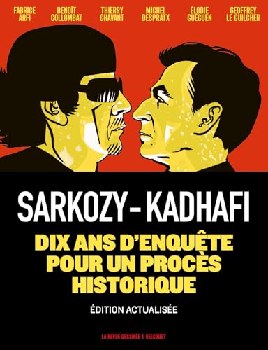 jaquette livre Sarkozy-Kadhafi - Des Billets Et Des Bombes