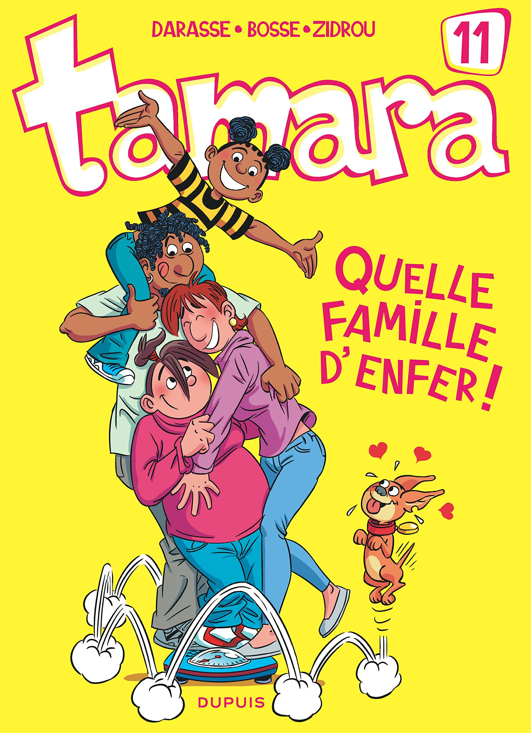 jaquette livre Tamara - tome 11 - Quelle famille d'enfer !