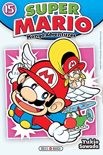 jaquette livre Super Mario - Manga adventures - Tome 15