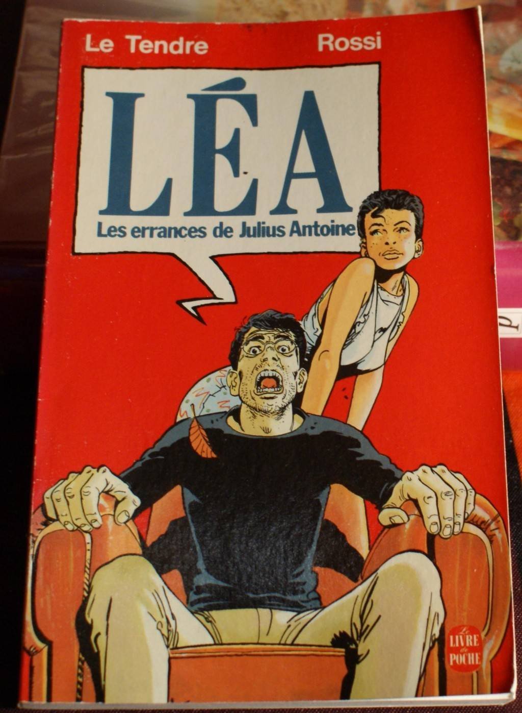 jaquette livre Léa : Les Errances de Julius Antoine