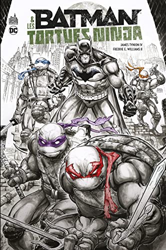 jaquette livre Batman Et Les Tortues Ninja