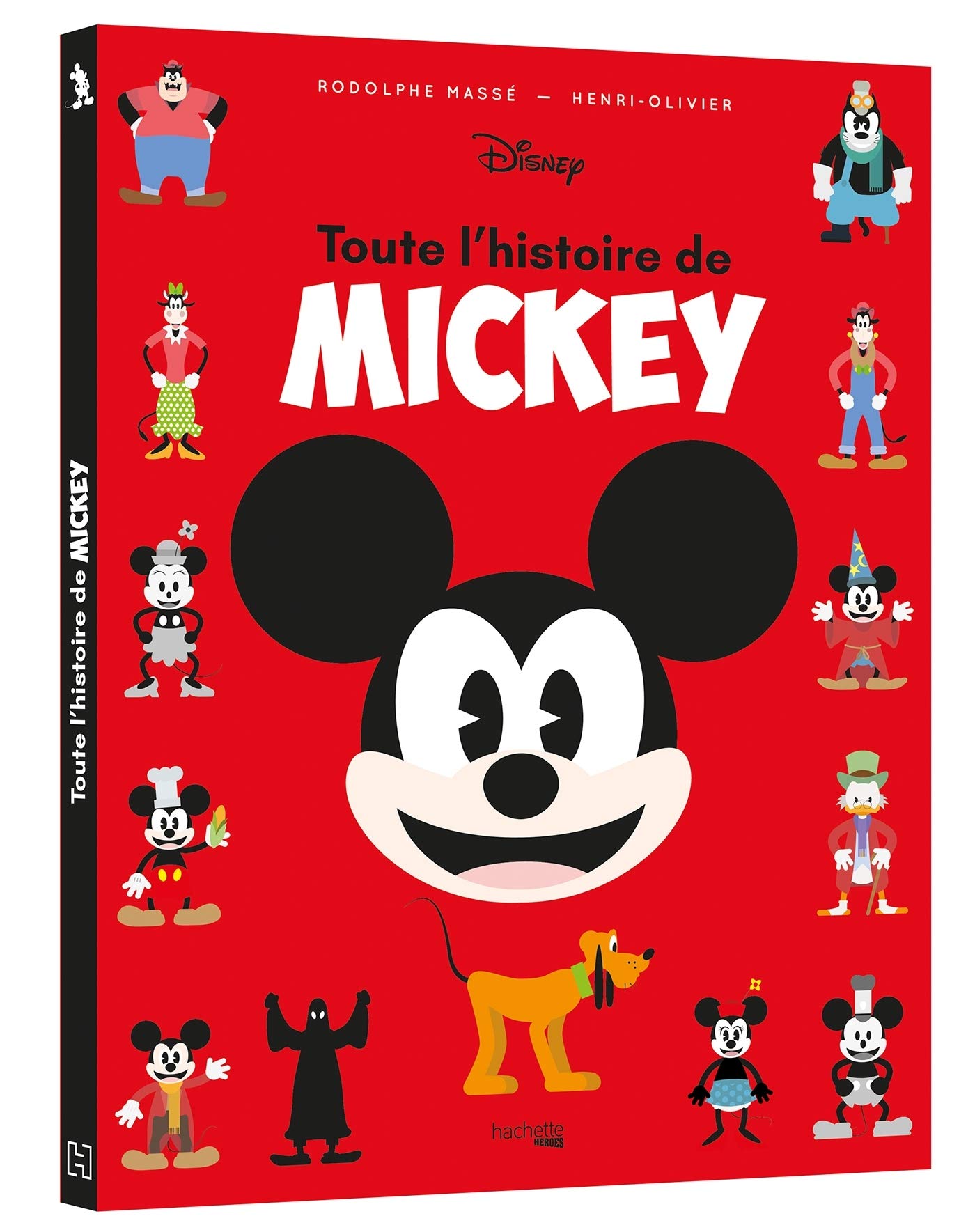 jaquette livre Toute l'histoire de Mickey