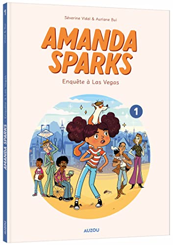 jaquette livre Amanda Sparks Tome 1 - Enquête À Las Vegas