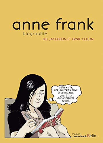 jaquette livre Anne Frank - Biographie