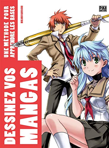 jaquette livre Dessinez Vos Mangas - Une Méthode Pour Apprendre Les Bases
