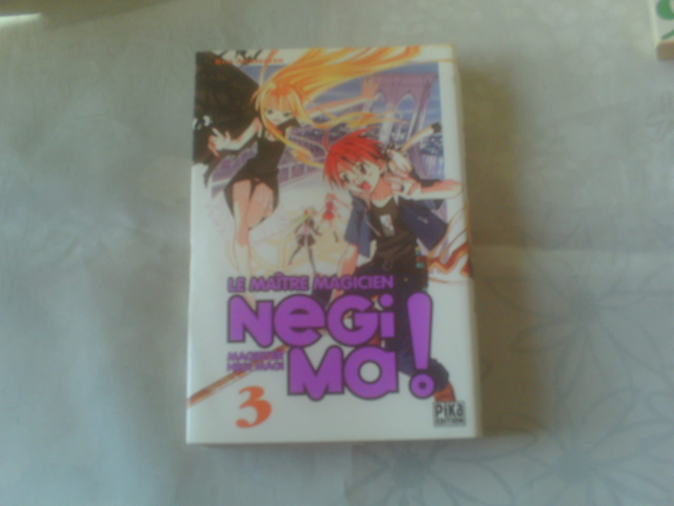 jaquette livre Negima - Le maitre magicien Vol.3