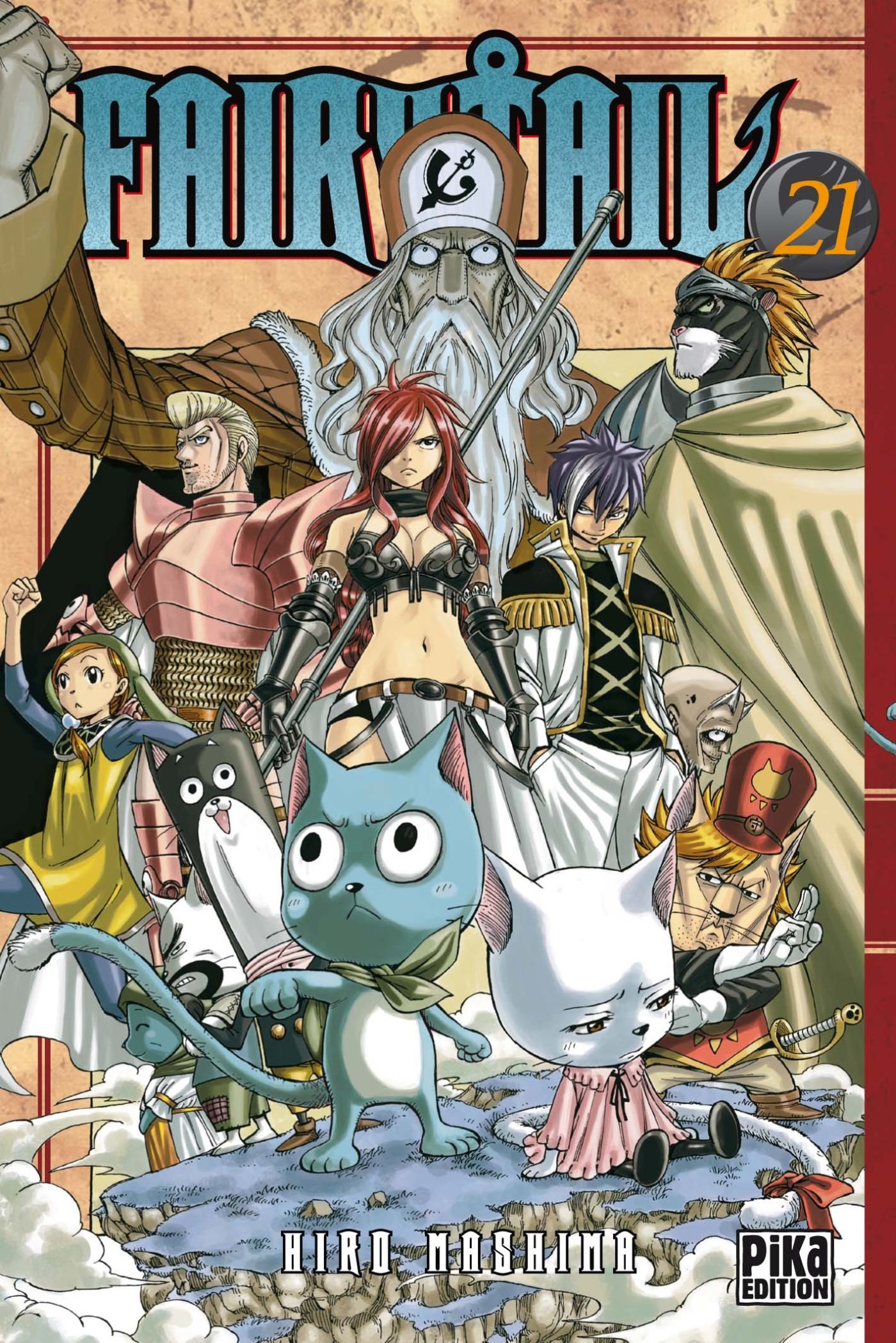jaquette livre Fairy Tail Vol.21