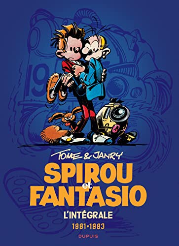 jaquette livre Spirou Et Fantasio Intégrale Tome 13 - 1981-1983