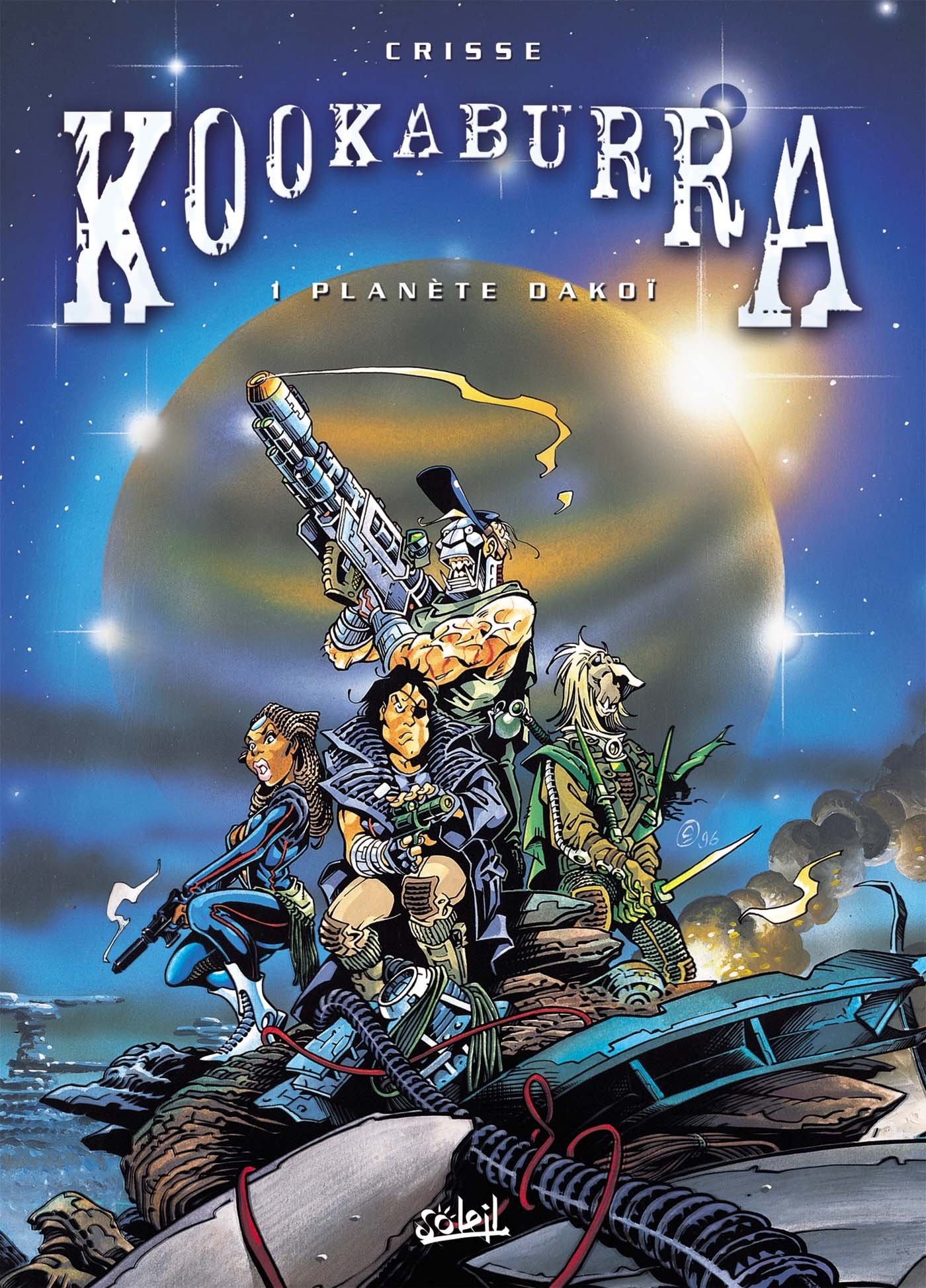 jaquette livre Kookaburra, tome 1 : Planète Dakoï