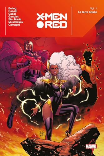 jaquette livre X-Men Red Tome 1 - La Terre Brisée