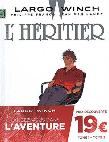jaquette livre Largo Winch - Pack En 2 Volumes - Tome 1, L'héritier - Tome 2, Le Groupe W