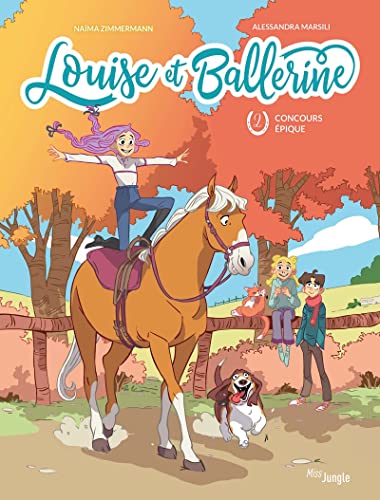 jaquette livre Louise Et Ballerine Tome 2 - Concours Épique