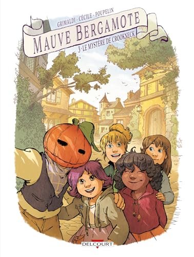 jaquette livre Mauve Bergamote Tome 3 - Le Mystère De Crookneck