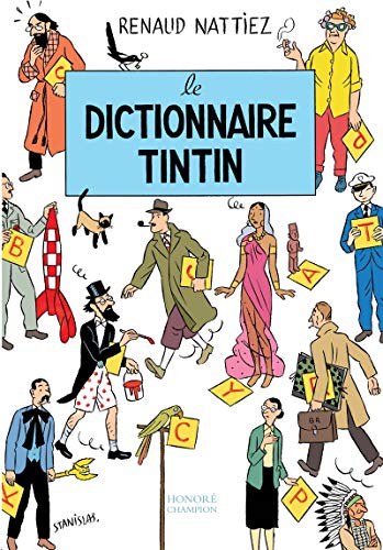 jaquette livre Le Dictionnaire Tintin