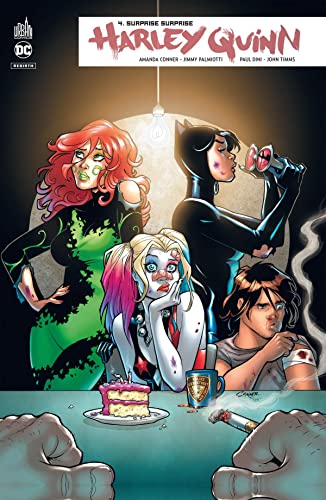 jaquette livre Harley Quinn Rebirth Tome 4 - Surprise Surprise