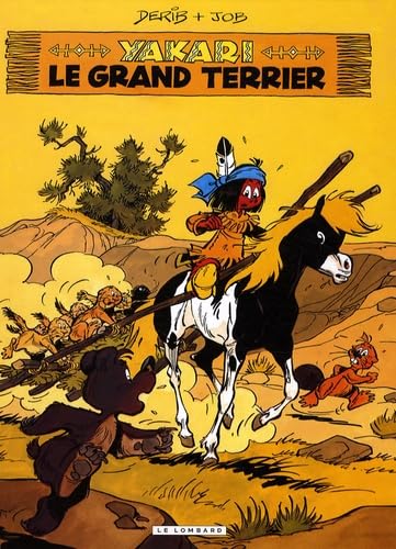 jaquette livre Yakari Tome 10 - Le Grand Terrier
