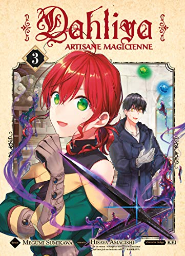 jaquette livre Dahliya - Artisane Magicienne - Tome 3
