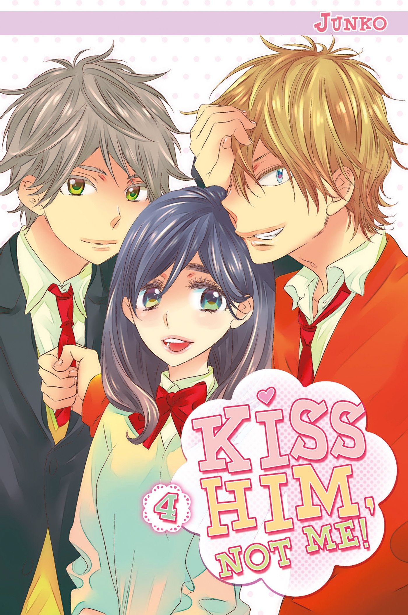 jaquette livre Kiss him, not me ! T04