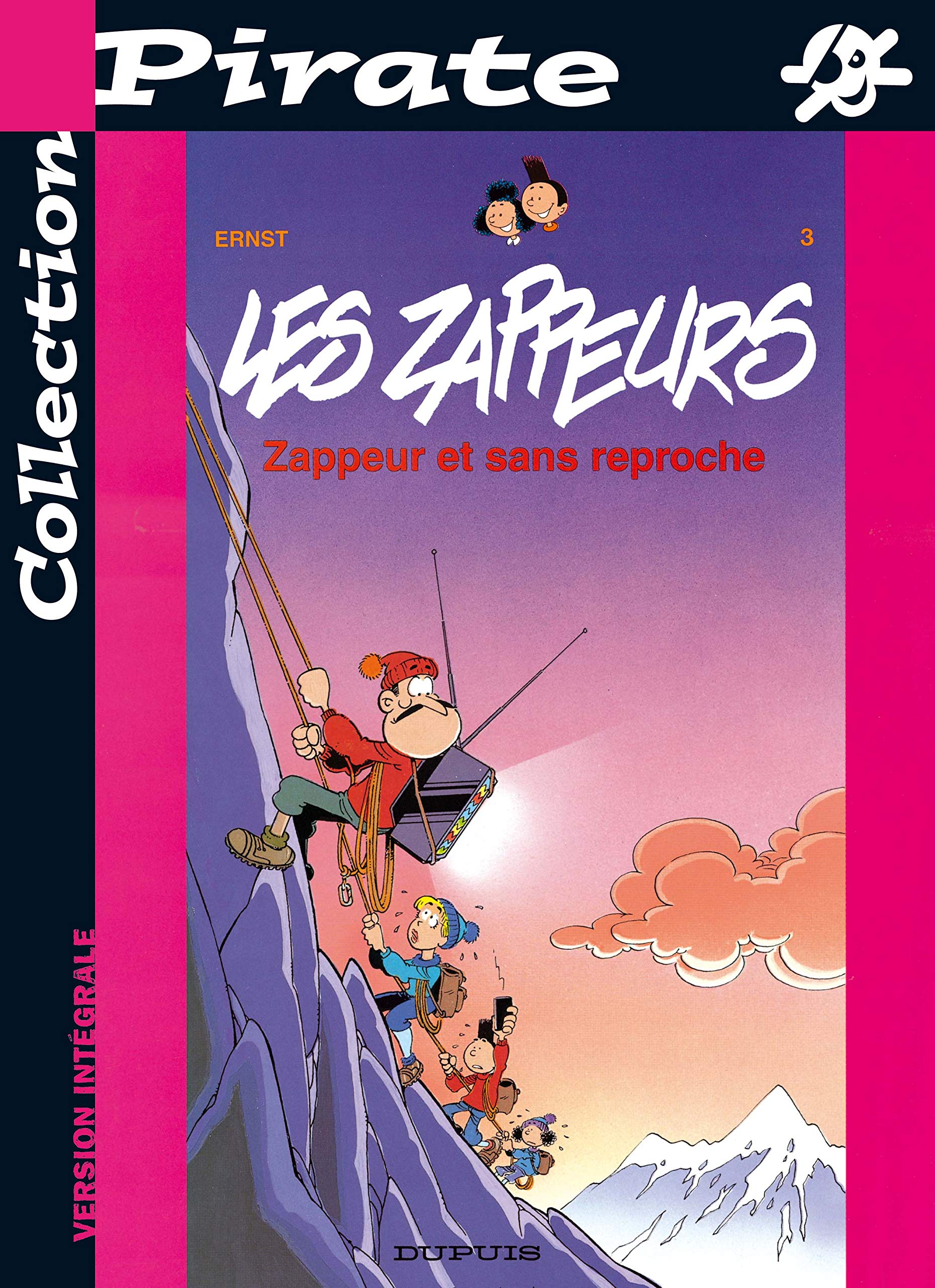 jaquette livre BD Pirate : Les Zappeurs, tome 3 : Zappeur et sans reproche