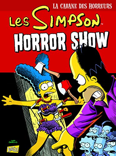 jaquette livre Les Simpson - La Cabane Des Horreurs Tome 8 - Horror Show