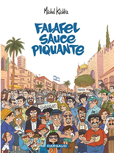jaquette livre Falafel Sauce Piquante