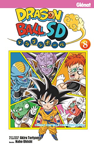 jaquette livre Dragon Ball SD - Tome 8