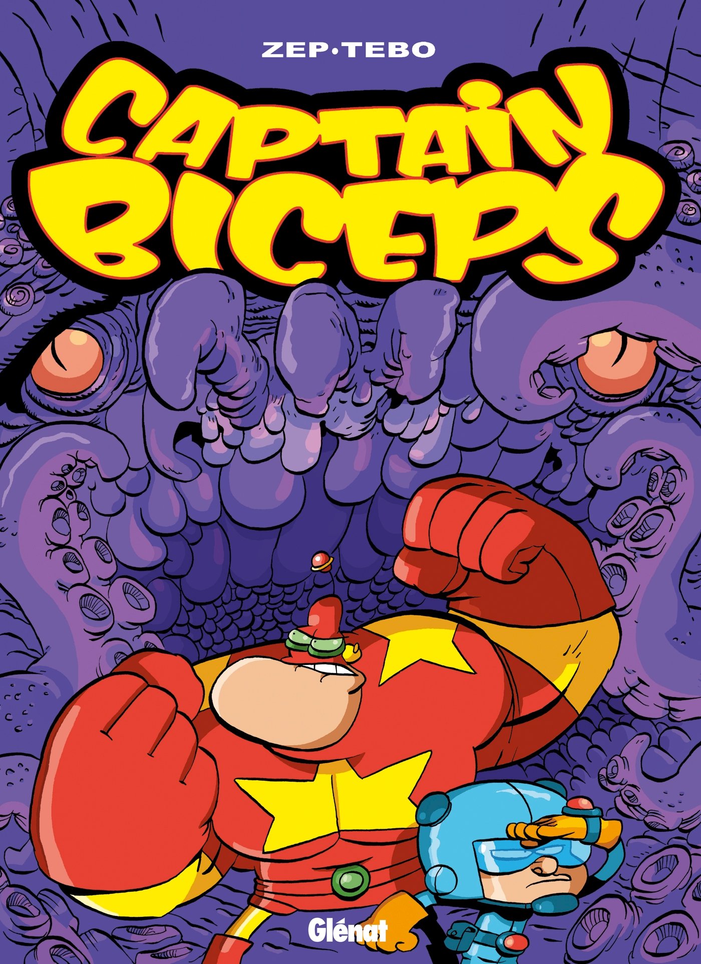 jaquette livre Captain Biceps - Tome 06: Le retour du poing de la justice