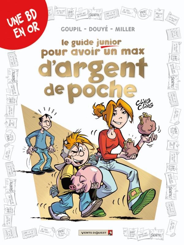 jaquette livre Le guide junior pour avoir un max d'argent de poche