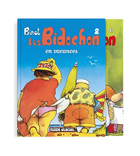 jaquette livre Les Bidochon Tomes 2 Et 6 - Les Bidochons En Vacances - Les Bidochon En Voyage Organisé - Pack En 2 Volumes