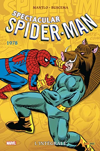 jaquette livre Spectacular Spider-Man - L'intégrale 1978