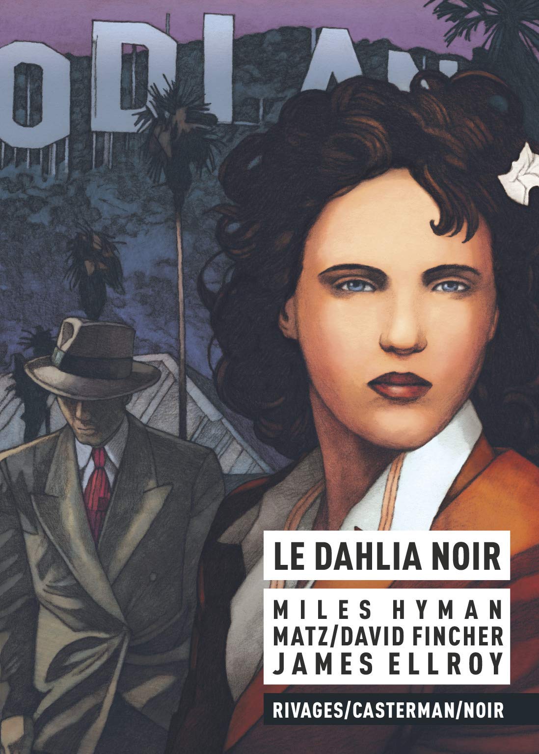 jaquette livre Le dahlia noir [ bande dessinée ]