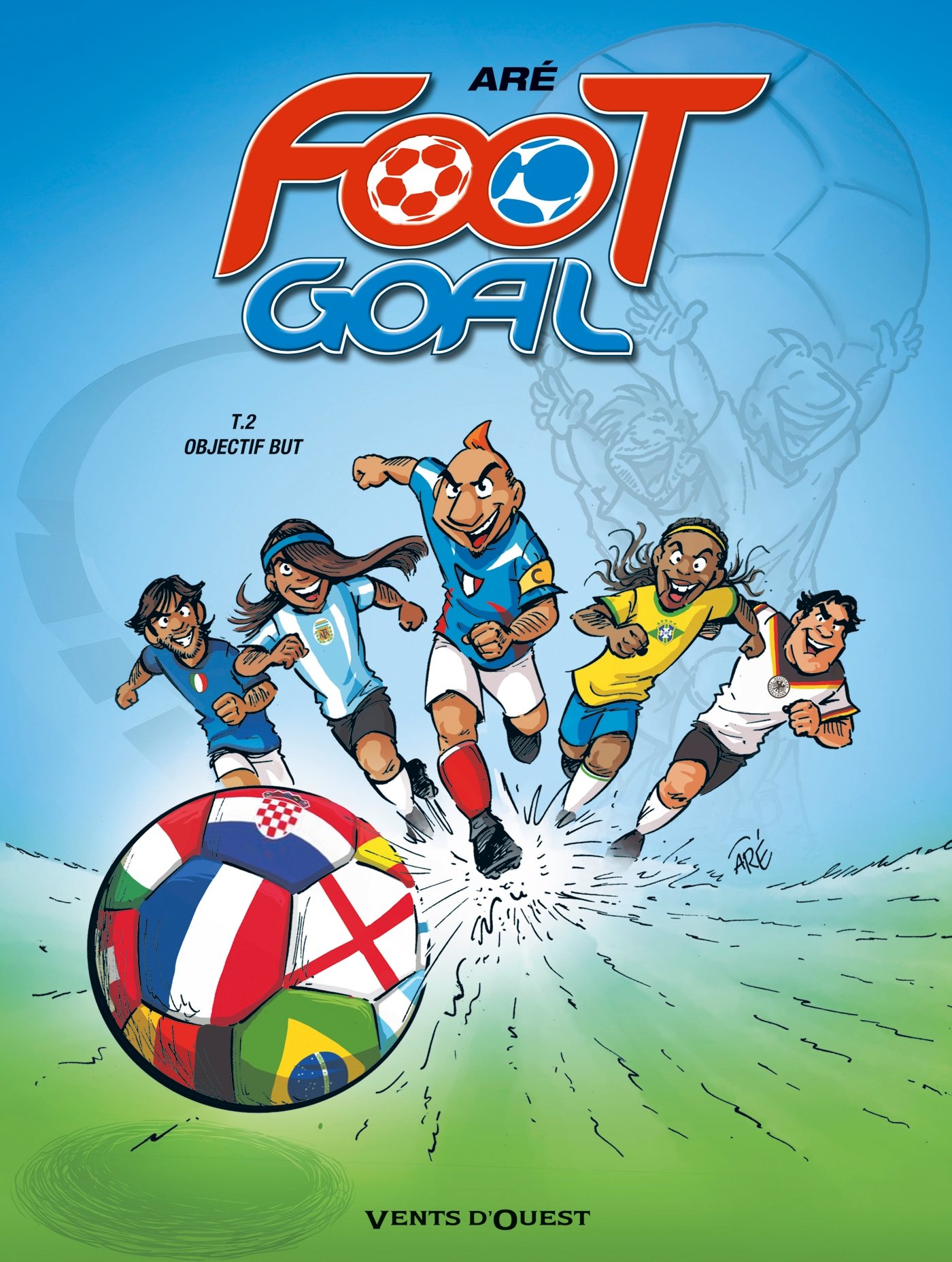 jaquette livre Foot Goal, Tome 2 :