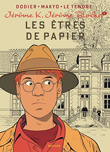 jaquette livre Jérôme K. Jérôme Bloche Tome 2 - Les Êtres De Papier