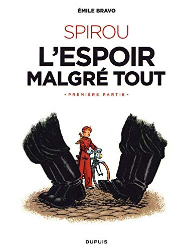 jaquette livre Spirou : L'Espoir malgré tout - 1e partie - Edition N/B