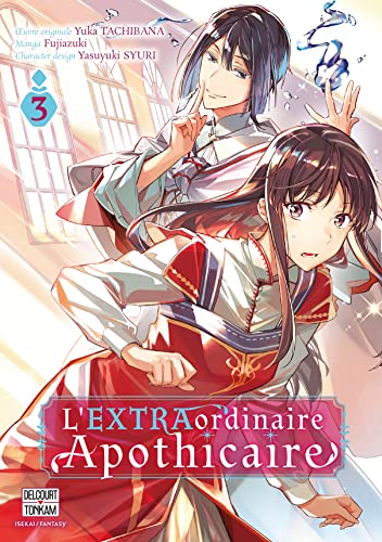 jaquette livre Extraordinaire Apothicaire (l') - Tome 3