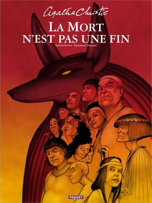 jaquette livre Agatha Christie - La Mort N'est Pas Une Fin