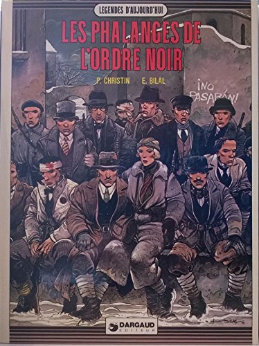 jaquette livre Les Phalanges De L'ordre Noir