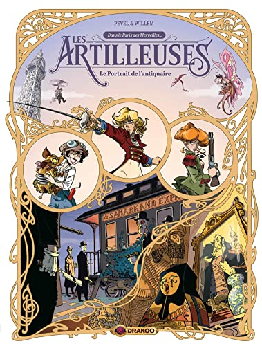 jaquette livre Les Artilleuses Tome 2 - Le Portrait De L'antiquaire