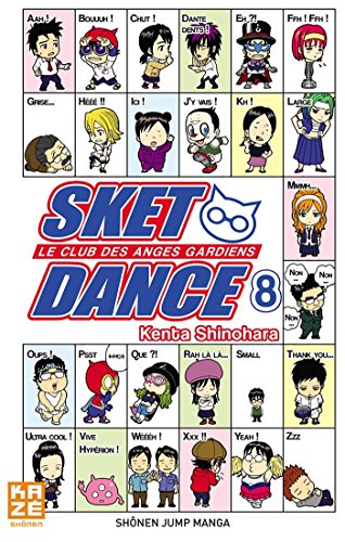 jaquette livre Sket Dance - Le club des anges gardiens - Tome 8