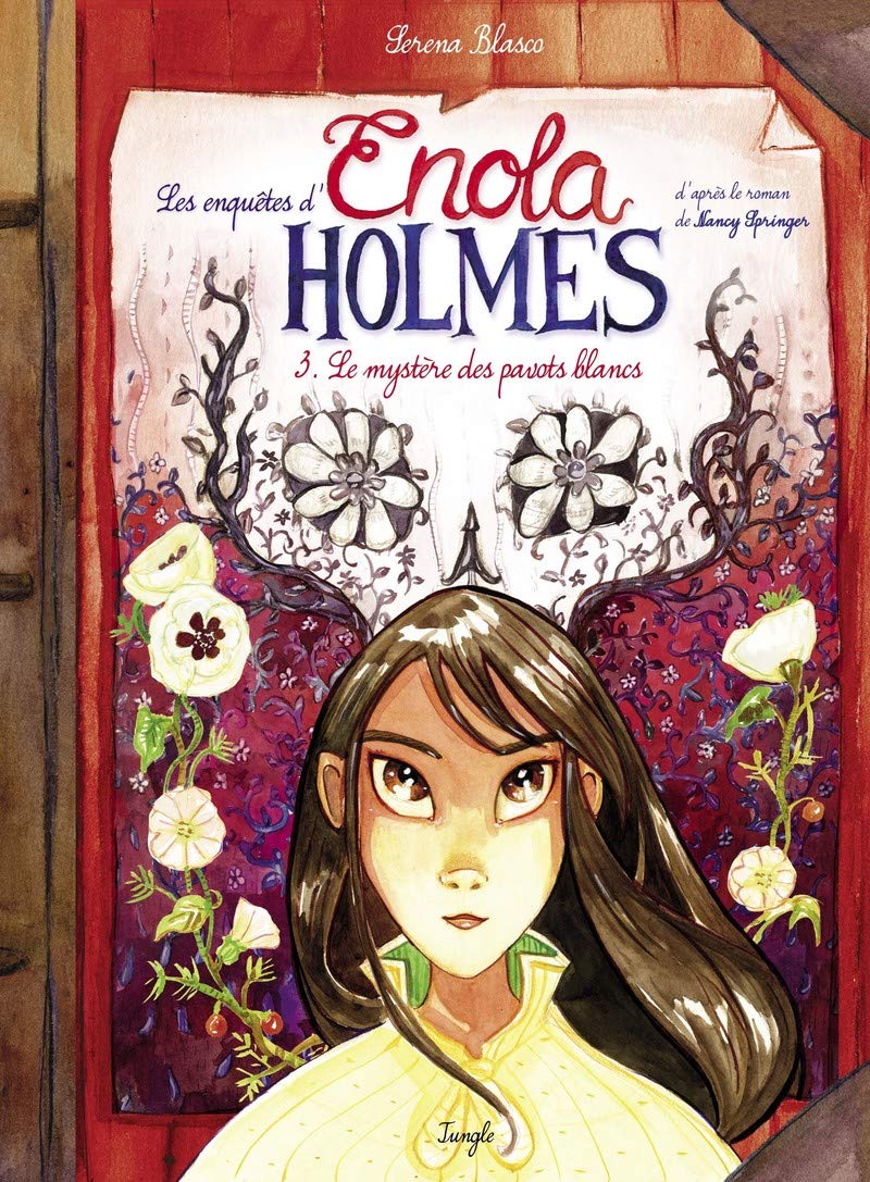 jaquette livre Les enquêtes d'Enola Holmes, Tome 3 :