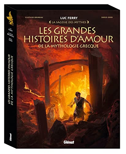 jaquette livre Les Grandes Histoires D'amour De La Mythologie Grecque - Coffret En 3 Volumes : Orphée Et Eurydice - Eros Et Psyché - Narcisse & Pygmalion