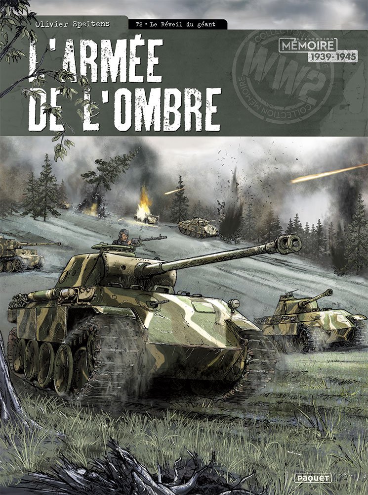 jaquette livre L'armée de l'ombre, tome 2 : Le réveil du géant