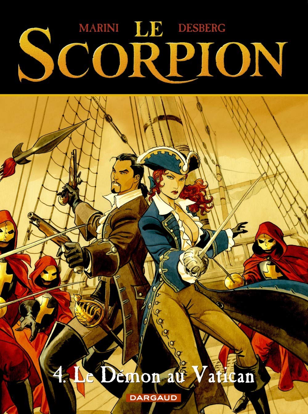 jaquette livre Le Scorpion, tome 4 : Le Démon au Vatican