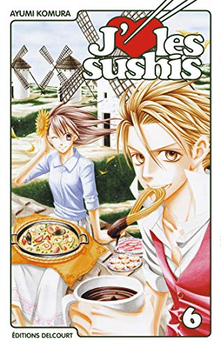 jaquette livre J'aime les sushis - Tome 6