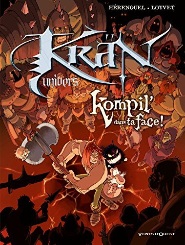 jaquette livre Krän Univers Tome 4 - Kompil' Dans Ta Face !