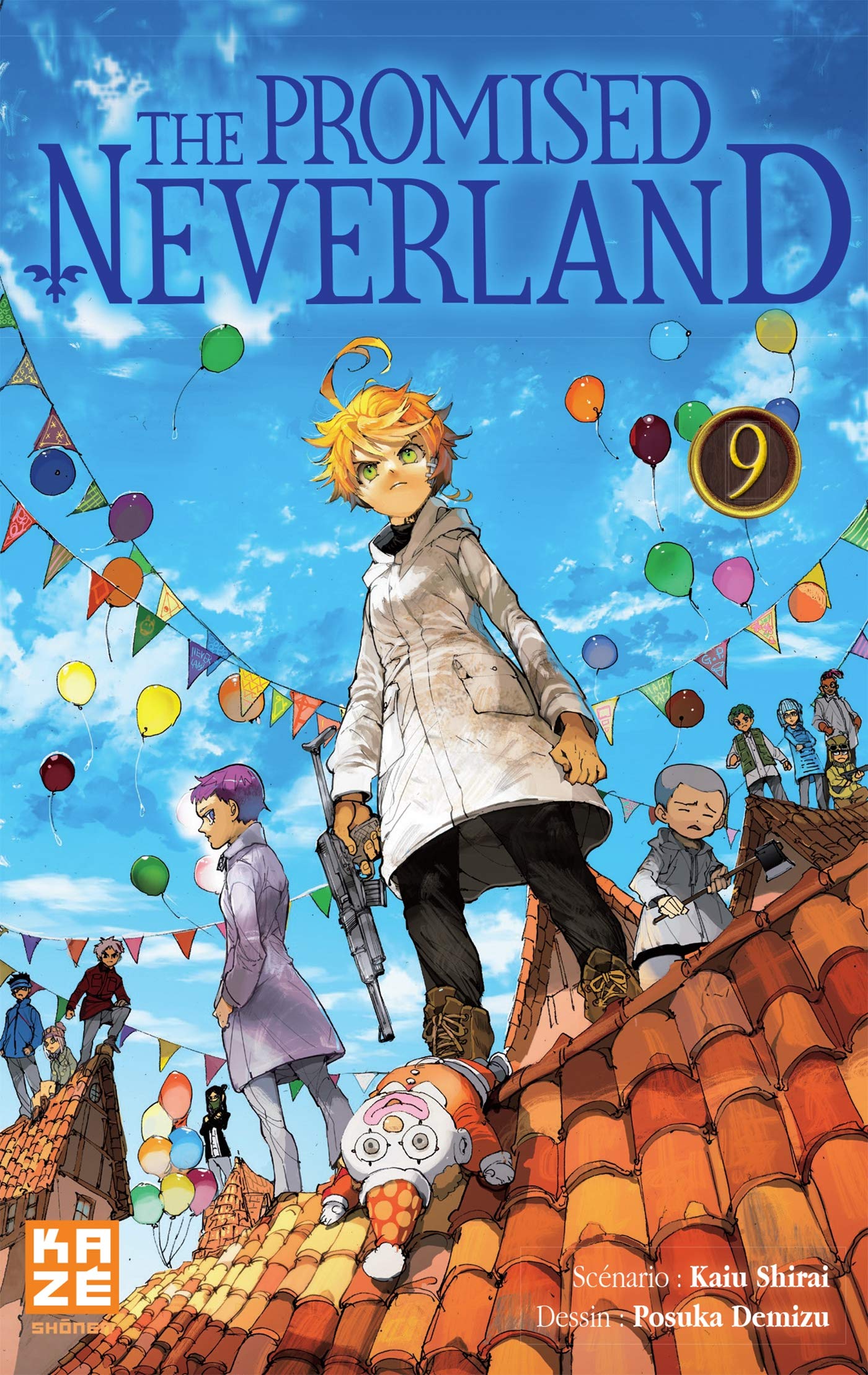 jaquette livre The Promised Neverland T09