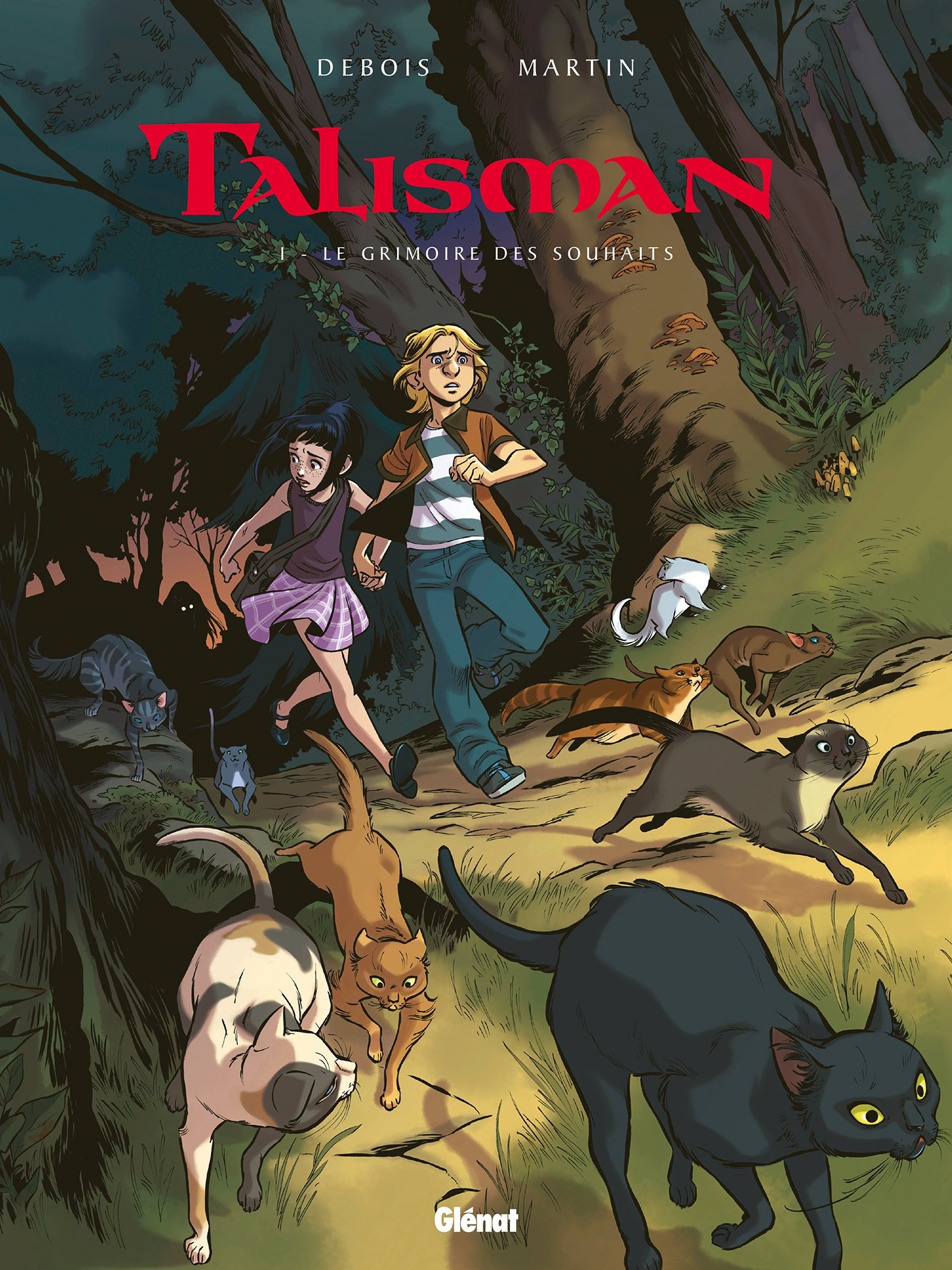 jaquette livre Talisman, Tome 1 : Le grimoire des souhaits