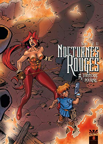 jaquette livre Nocturnes Rouges Tome 3 - Tonnerre Pourpre