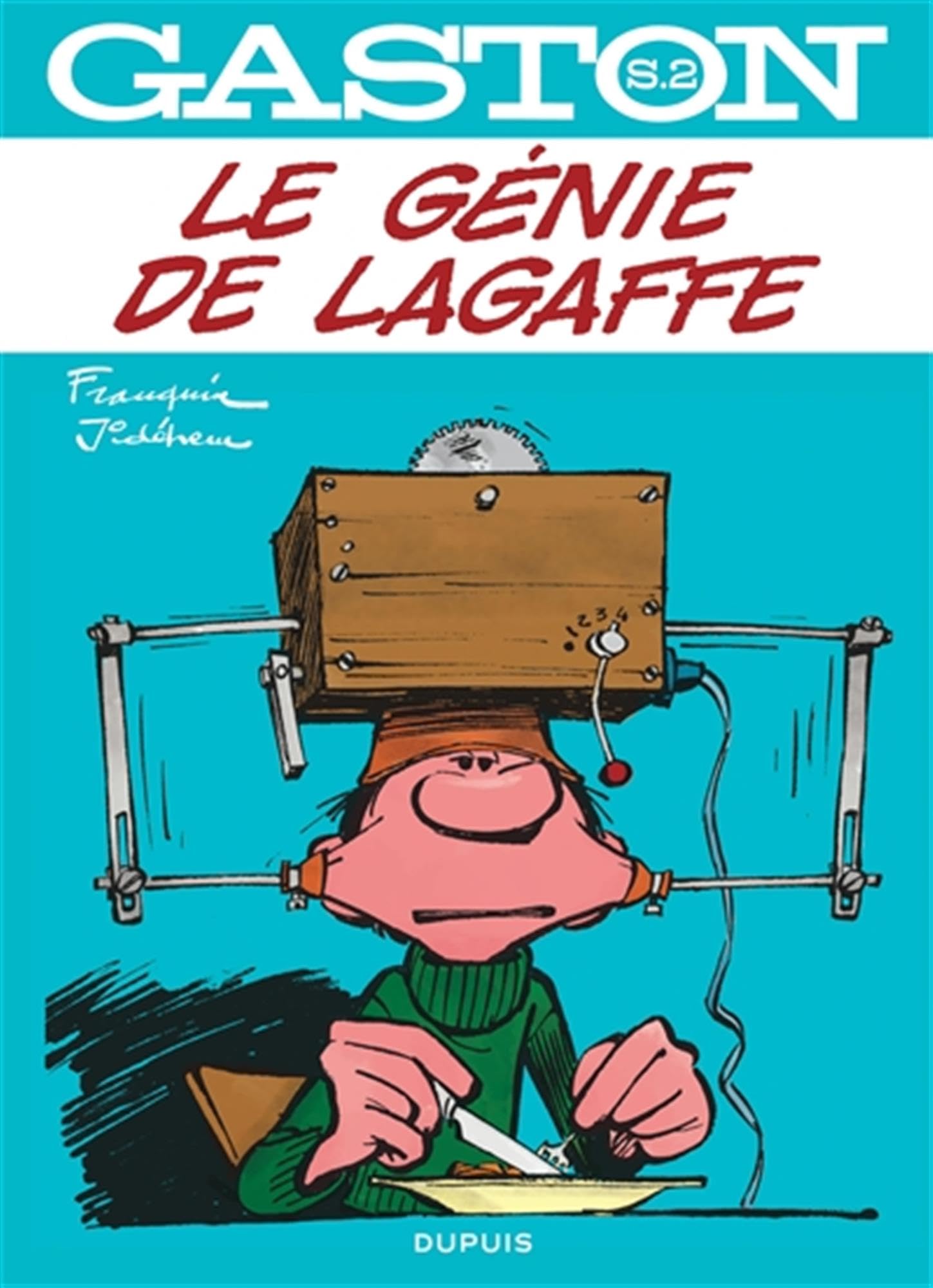 jaquette livre Gaston hors-série - tome 2 - Le génie de Lagaffe